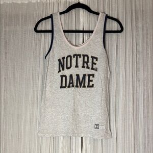 Under Armour Gray Notre Dame Tank